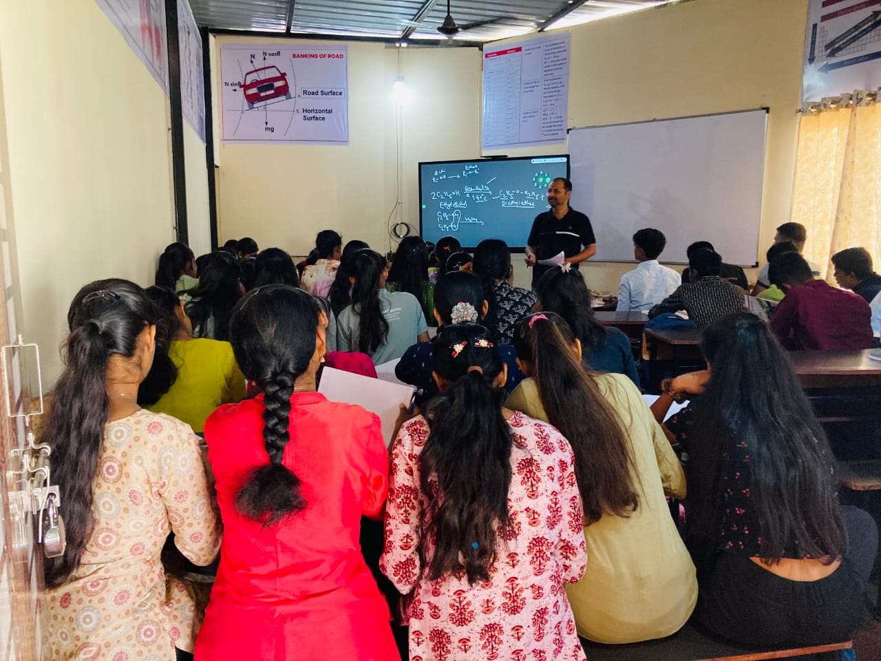 Students learning together